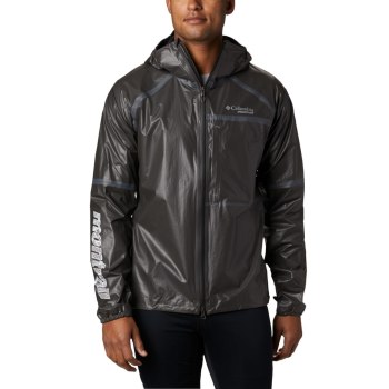 Columbia OutDry Ex Lightweight Shell, Chamarras Negros Para Hombre | 321647-CNY